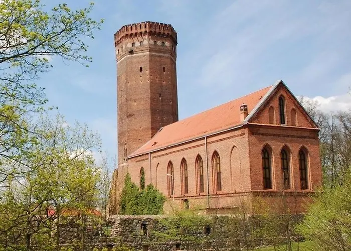 Letniskowy - Czerwony Całoroczny Dom wakacyjny *